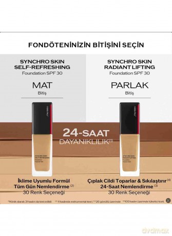 Shiseido Face Synchro Skin Radiant Lifting Foundation 130 Spf30 30ml