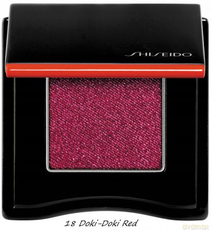 Shiseido Pop Powder Gel Eye Shadow 18 Doki-Doki Red 2.2g