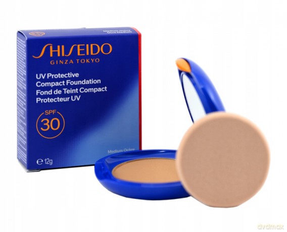 Shiseido Sun Uv Protector Compact Fond De Teint Medium Ochre 12g