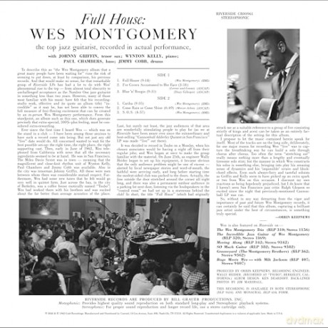 Wes Montgomery: Full House [Winyl]