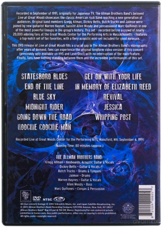 The Allman Brothers Band: Live At Great Woods [DVD]