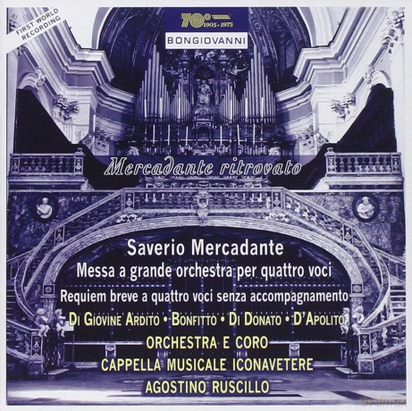Mercadante: Messa a Grande Orch Per Quattro Voci [CD]