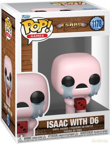 Binding of Isaac POP! Games Vinyl Figure Isaac w/dice 9 cm