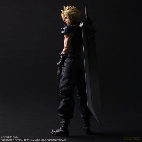 Final Fantasy VII Rebirth Play Arts Shin Action Figure Cloud Strife 27 cm