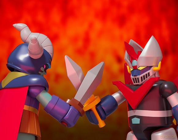 Great Mazinger Brickroid Action Figure Great General of Darkness 5 cm