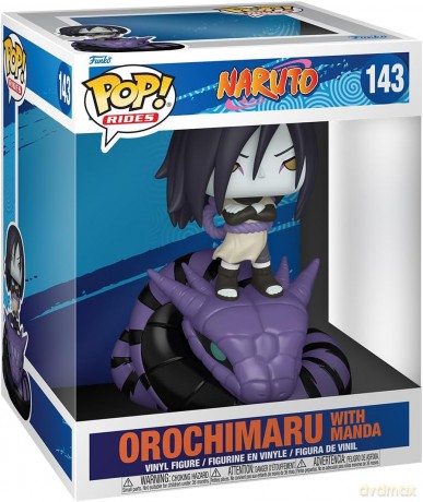 Naruto Classic POP! Rides Vinyl Figure Orochi + Manda 15 cm