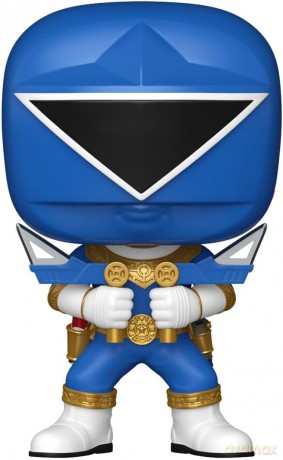 Power Rangers Zeo POP! Movies Vinyl Figures Zeo Ranger Blue 9 cm