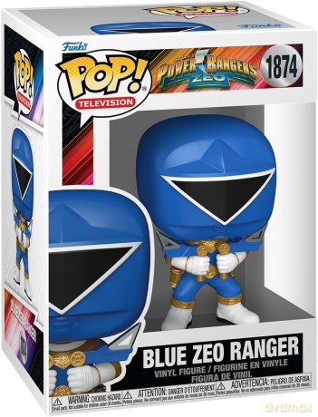 Power Rangers Zeo POP! Movies Vinyl Figures Zeo Ranger Blue 9 cm