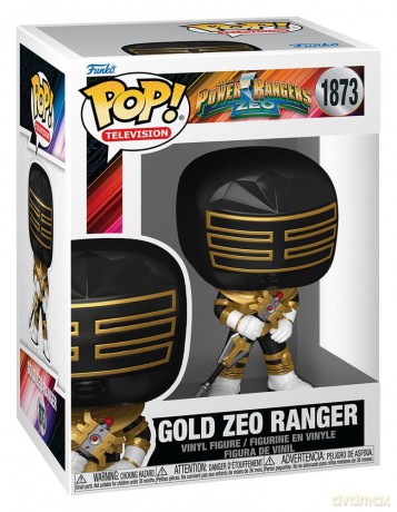 Power Rangers Zeo POP! Movies Vinyl Figures Zeo Ranger Gold 9 cm