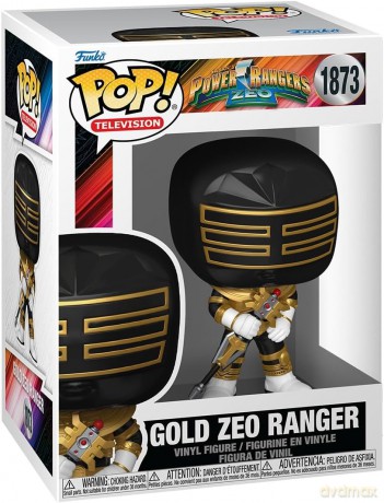 Power Rangers Zeo POP! Movies Vinyl Figures Zeo Ranger Gold 9 cm