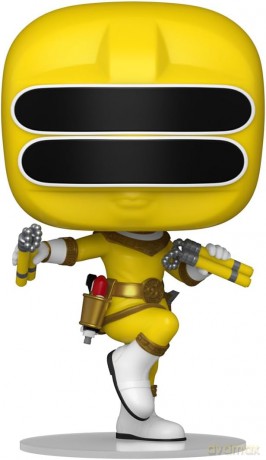 Power Rangers Zeo POP! Movies Vinyl Figures Zeo Ranger Yellow 9 cm