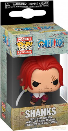 One PIece POP! Vinyl Keychains 4 cm Shanks