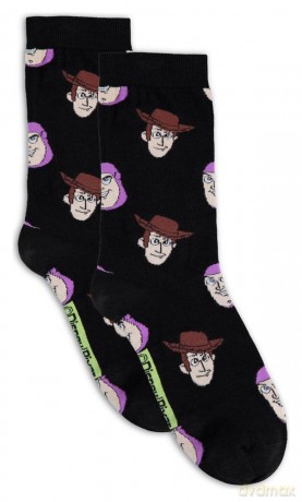 Toy Story 5 Socks 3-Pack Crew 35-38