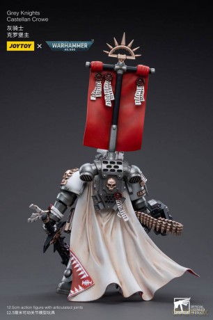 Warhammer 40k Action Figure 1/18 Grey Knights Castellan Crowe 12 cm