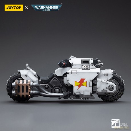 Warhammer 40k Vehicle 1/18 White Scars Raider-pattern Combat Bike 22 cm