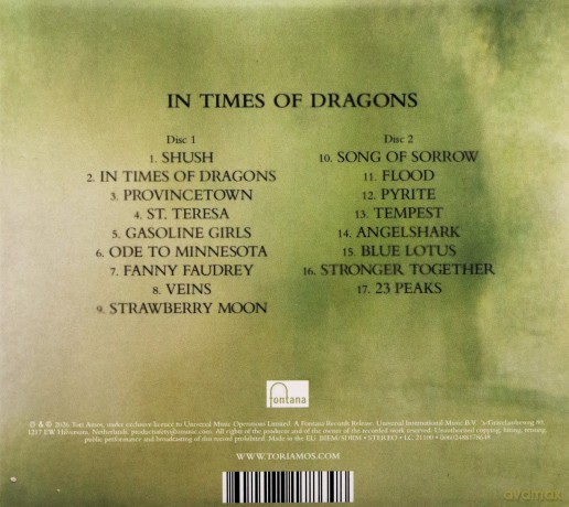 Tori Amos: In Times Of Dragons [CD]