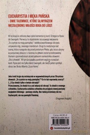 Mandatum. Ecce Homo - Grzegorz Ryś [KSIĄŻKA]