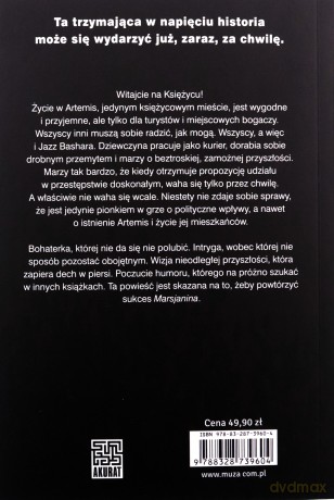 Artemis - Andy Weir [KSIĄŻKA]