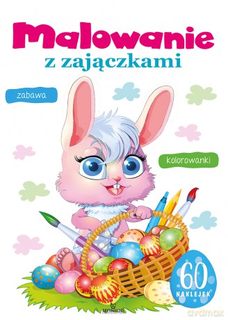 Malowanie z zajączkami - Monika Matusiak [KSIĄŻKA]