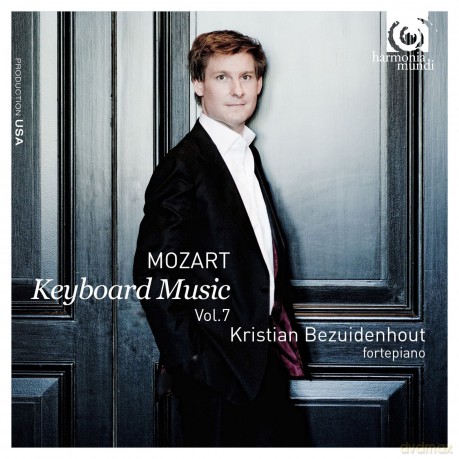Kristian Bezuidenhout: Mozart: Keyboard Music Vol. 7 (Sonatas K284, K310, Variations K180 (Mio caro Adone), K264 (Lison dormait)) [CD]