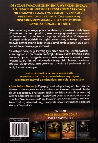 Zwyczaje pogrzebowe ludu polskiego. Wierzenia i zwyczaje - Adam Fischer [KSIĄŻKA]