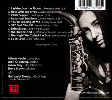 Allison Neale: I Wished on the Moon [CD]