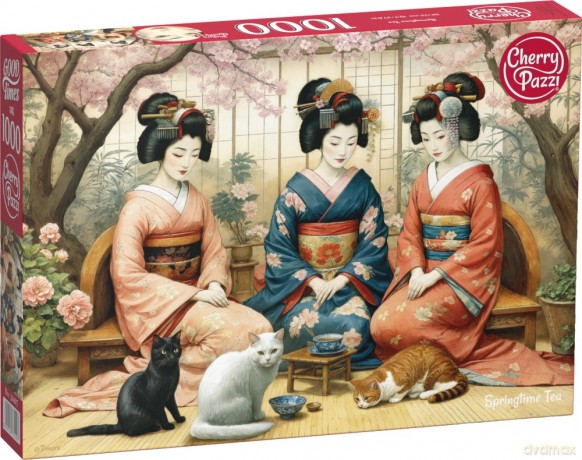 CHERRYPAZZI 1000 el. Springtime Tea 31407 [PUZZLE]