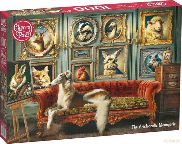 CHERRYPAZZI 1000 el. The Aristocratic Menagerie 31377 [PUZZLE]