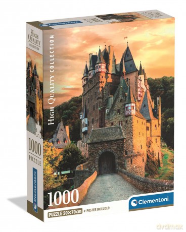 CLEMENTONI 1000 el. Compact Golden Hour At Eltz Castle 37109 [PUZZLE]