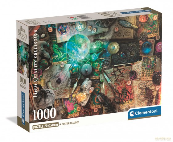 CLEMENTONI 1000 el. Compact Maleficium 37110 [PUZZLE]