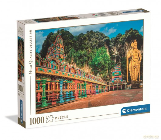 CLEMENTONI 1000 el. HQ Painted Batu Caves 37104 [PUZZLE]