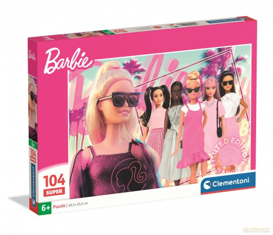 CLEMENTONI 104 el. Super Barbie 25006 [PUZZLE]