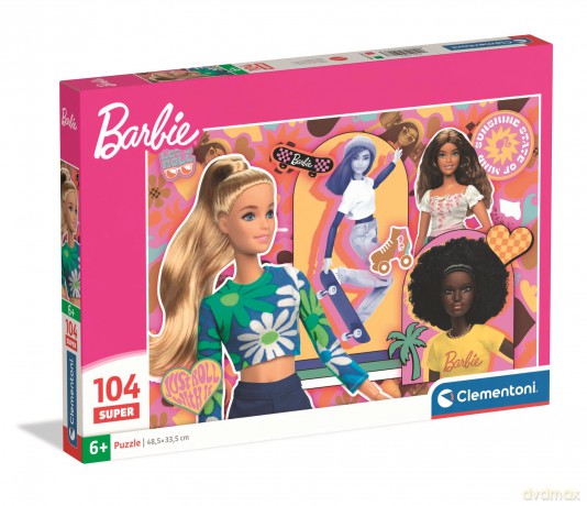 CLEMENTONI 104 el. Super Barbie 25007 [PUZZLE]