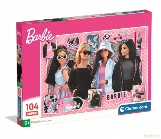 CLEMENTONI 104 el. Super Barbie 25008 [PUZZLE]