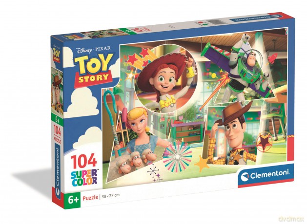 CLEMENTONI 104 el. Super kolor Toy Story 25009 [PUZZLE]