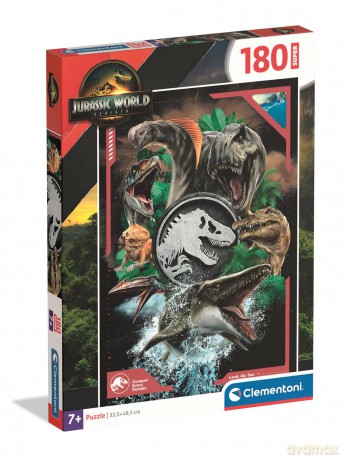 CLEMENTONI 180 el. Super Jurassic World 29098 [PUZZLE]