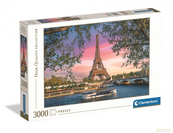 CLEMENTONI 3000 el. HQ Iron Lady In Pink 33039 [PUZZLE]