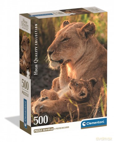 CLEMENTONI 500 el. Compact Feline Love 35620 [PUZZLE]