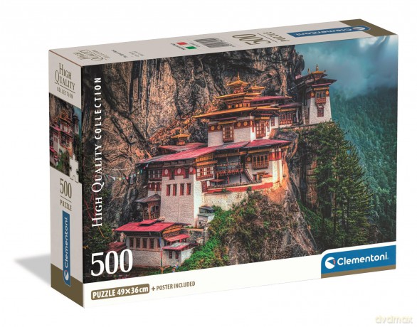 CLEMENTONI 500 el. Compact the Tiger's Nest 35619 [PUZZLE]