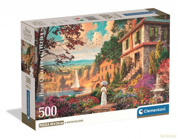 CLEMENTONI 500 el. Compact Victorian Promenade 35618 [PUZZLE]