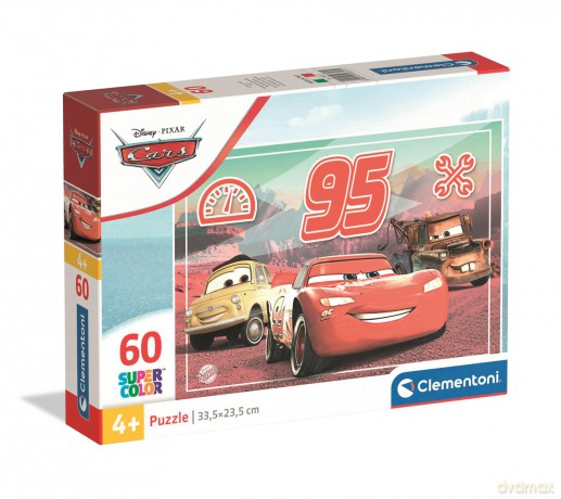 CLEMENTONI 60 el. Super kolor Cars 26317 [PUZZLE]