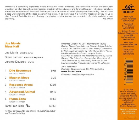 Joe Morris: Mess Hall [CD]