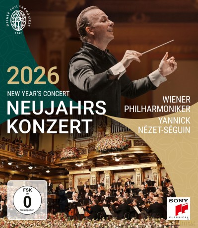 Wiener Philharmoniker & Yannick Nézet-Séguin: Neujahrskonzert 2026 (New Year's Concert 2026/Concert Du Nouvel An 2026) [Blu-Ray]