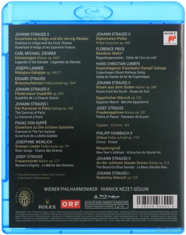 Wiener Philharmoniker & Yannick Nézet-Séguin: Neujahrskonzert 2026 (New Year's Concert 2026/Concert Du Nouvel An 2026) [Blu-Ray]