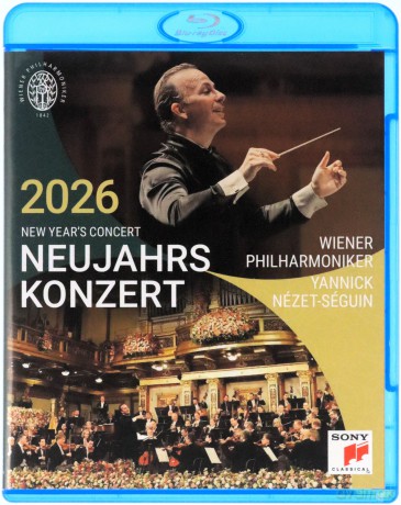 Wiener Philharmoniker & Yannick Nézet-Séguin: Neujahrskonzert 2026 (New Year's Concert 2026/Concert Du Nouvel An 2026) [Blu-Ray]