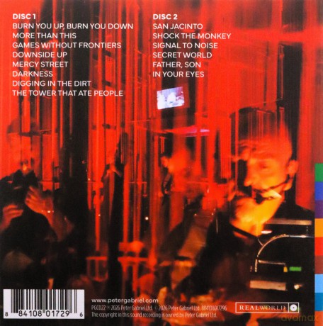 Peter Gabriel: In The Big Room [2CD]