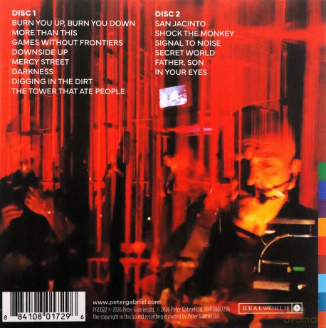 Peter Gabriel: In The Big Room [2CD]