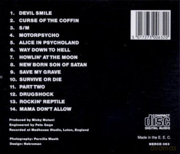 The Nekromantix: Curse Of The Coffin [CD]