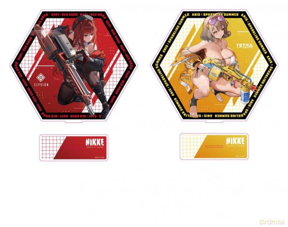 Goddess of Victory: Nikke Acrylic Stand PtZ Double-Sided Rapi: Red Hood/ Anis: Sparkling Summer 25 cm [FIGURKA]
