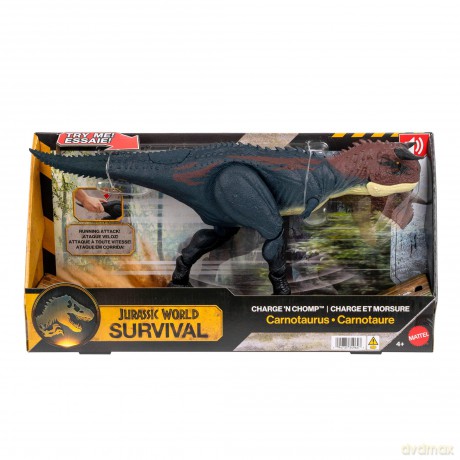 Jurassic World: Survival Action Figure Charge 'N Chomp Carnotaurus [FIGURKA]